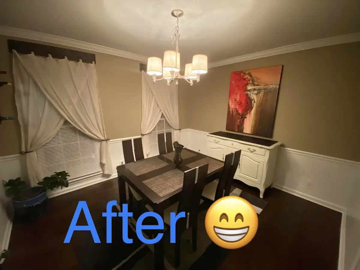 Professional dining room restoration after water damage in South Weber