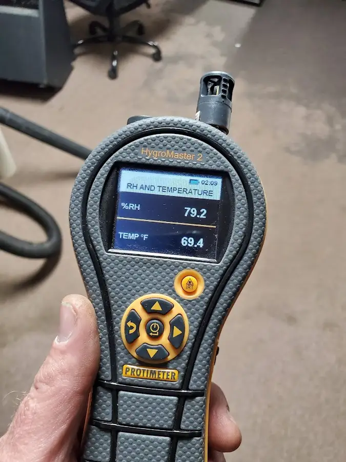 Moisture meter humidity assessment for Fire & Smoke Damage Restoration in South Weber